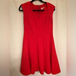Calvin Klein Vibrant Red Mini Dress